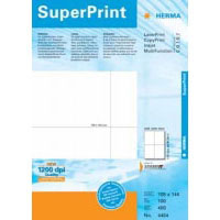 Herma Labels white 105x144 SuperPrint 400 pcs. (4454)